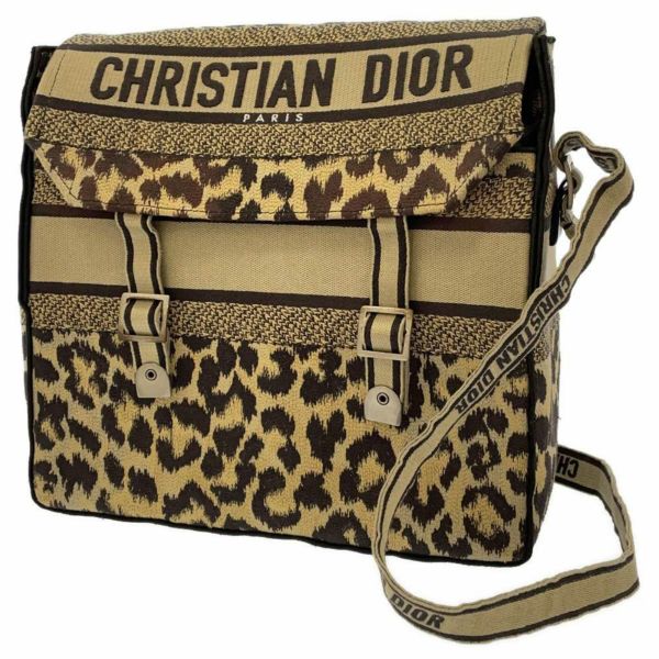 クリスチャン・ディオール ショルダーバッグ DIORCAMP ミディアム レオパード ミッツァ M1291VRHM Christian Dior