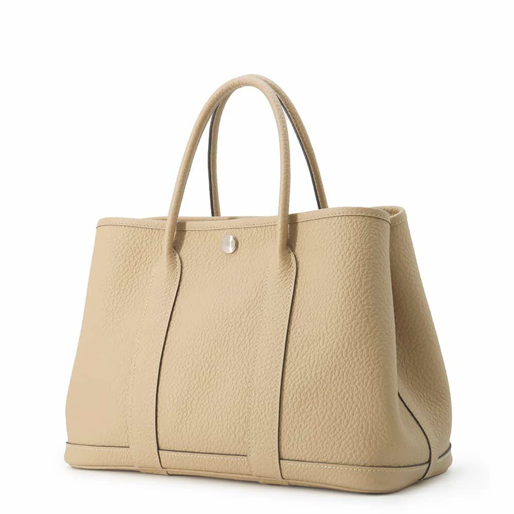 エルメス トートバッグ ガーデンパーティTPM トレンチ/シルバー金具 カントリー A刻印