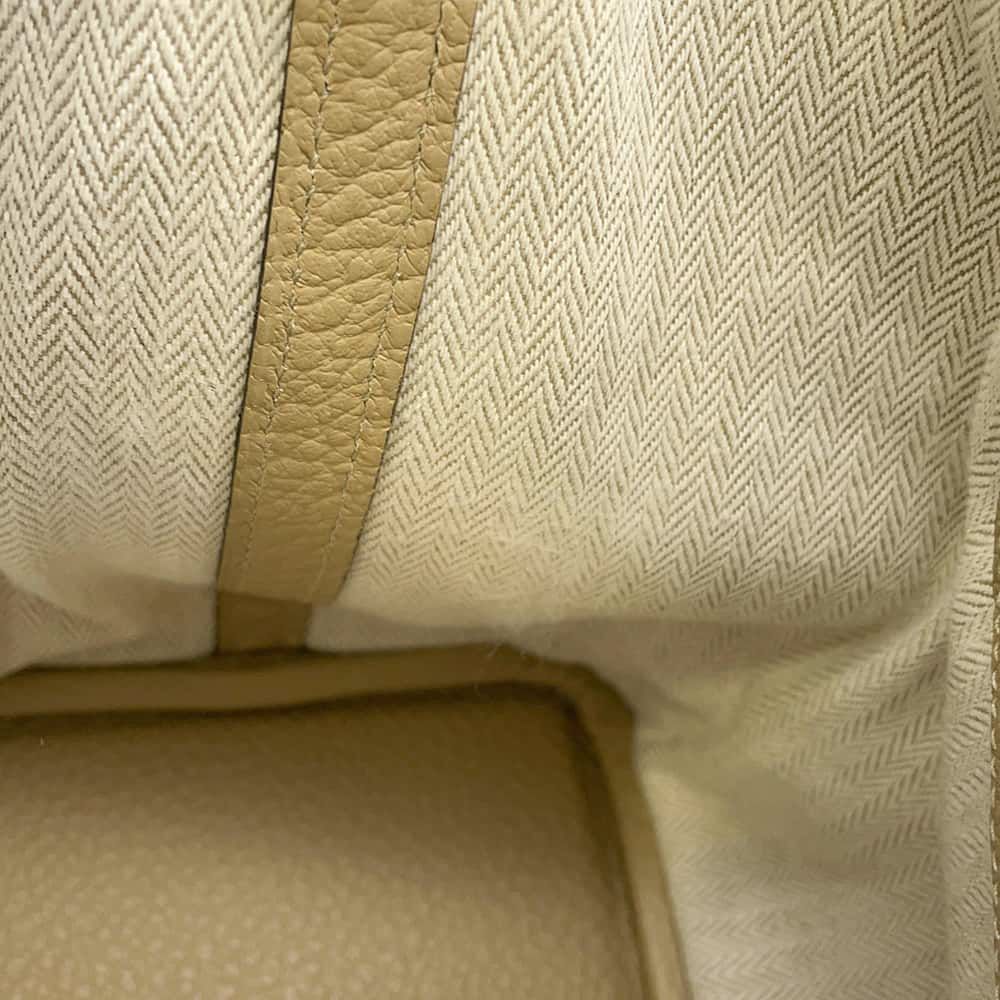 エルメス トートバッグ ガーデンパーティTPM トレンチ/シルバー金具 カントリー A刻印