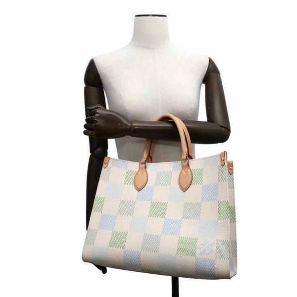 ルイヴィトン トートバッグ ダミエ・ジャイアント オンザゴーMM N40518 LOUIS VUITTON ダミエ・リシャス