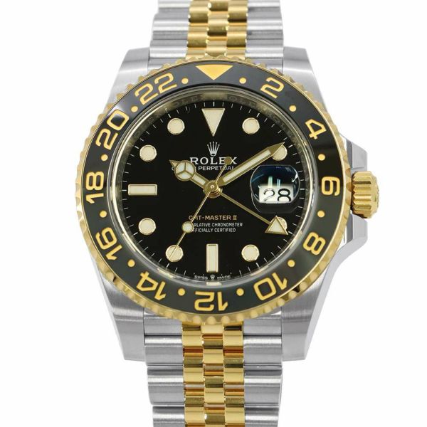 ロレックス GMTマスター2 126713GRNR ROLEX 腕時計 黒文字盤