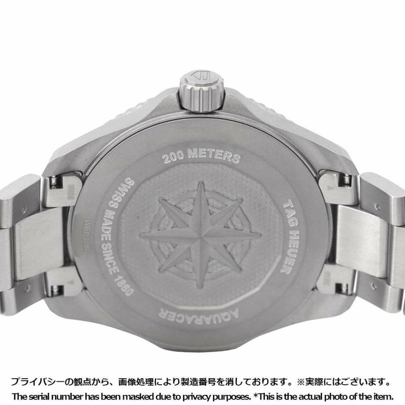 タグホイヤー アクアレーサー プロフェッショナル200 ソーラーグラフ WBP1180.BF0000 TAG Heuer 黒文字盤