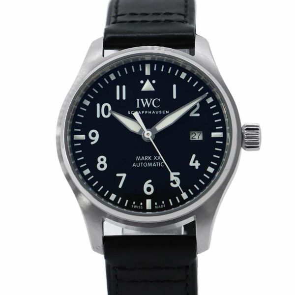 IWC パイロットウォッチ マークXX IW328201 腕時計 黒文字盤
