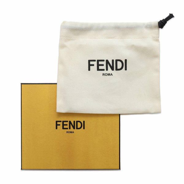 フェンディ 二つ折り財布 エフイズフェンディ 8M0387 FENDI 財布 折りたたみ ベージュ