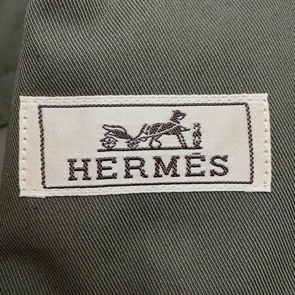 エルメス ジャケット ストレートカット ブルゾン コットン メンズサイズ48 HERMES アパレル