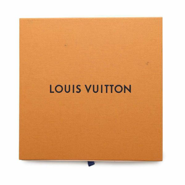 ルイヴィトン ストール ショール・モノグラム デニム M71376 LOUIS VUITTON シルク ウール ブルー