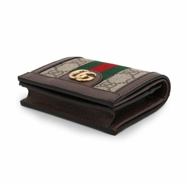 グッチ 二つ折り財布 GGスプリーム オフィディア 523155 GUCCI 財布 コンパクトウォレット カードケース