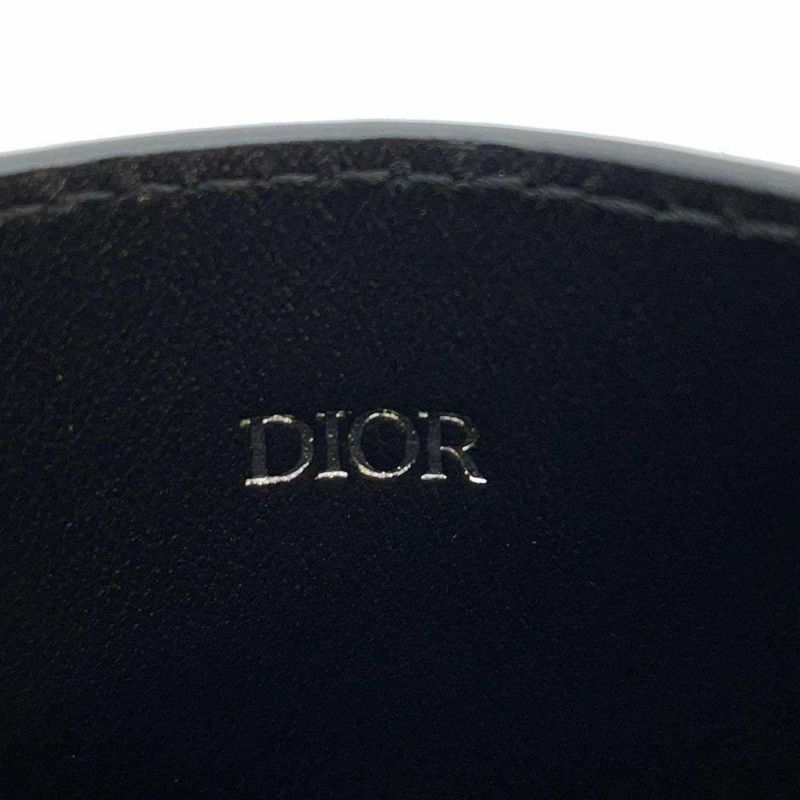 クリスチャン・ディオール カードケース ディオール オブリーク カードホルダー Christian Dior 黒