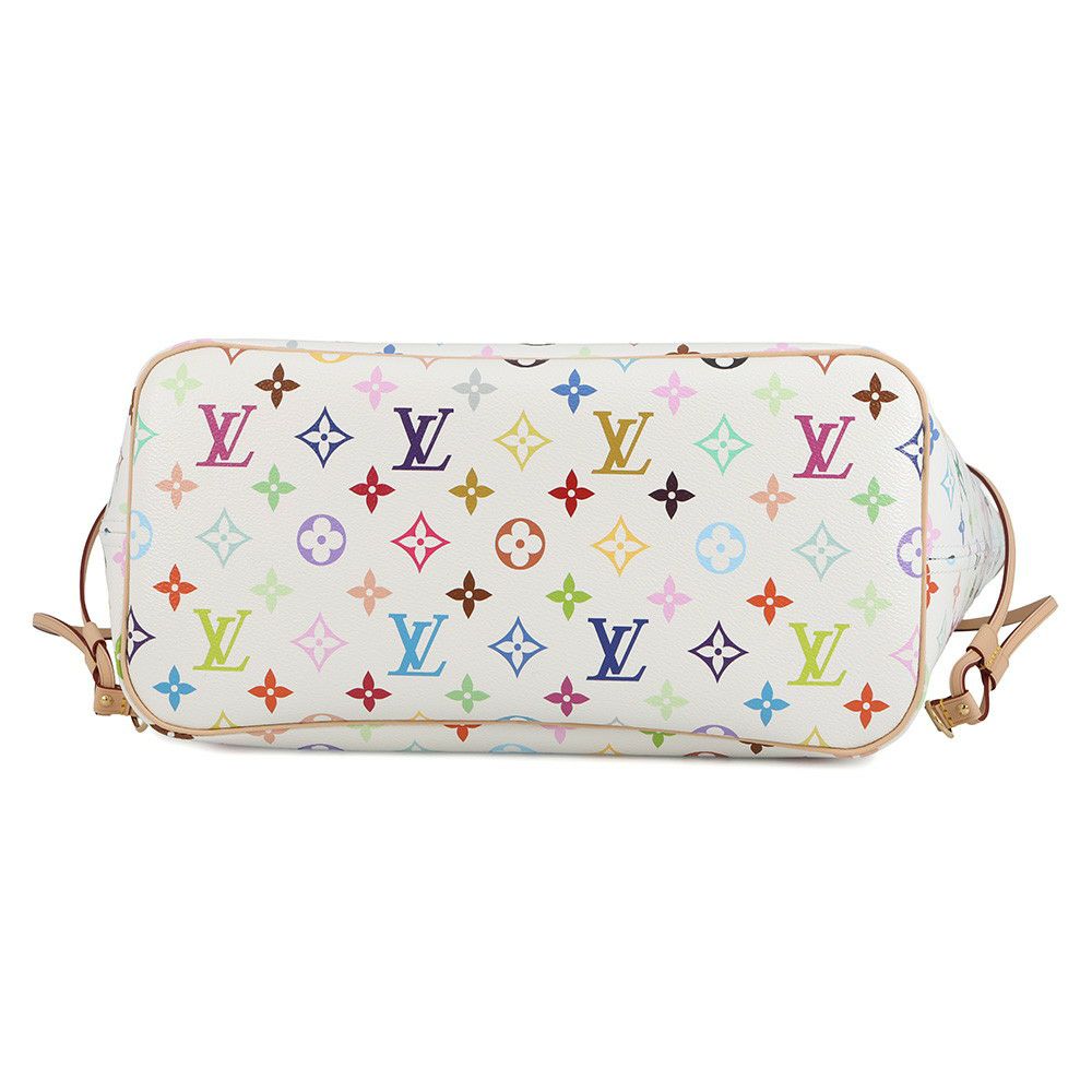 ルイヴィトン トートバッグ モノグラム LV × TM ネヴァーフルMM ポーチ付き M27787 村上隆 コラボ