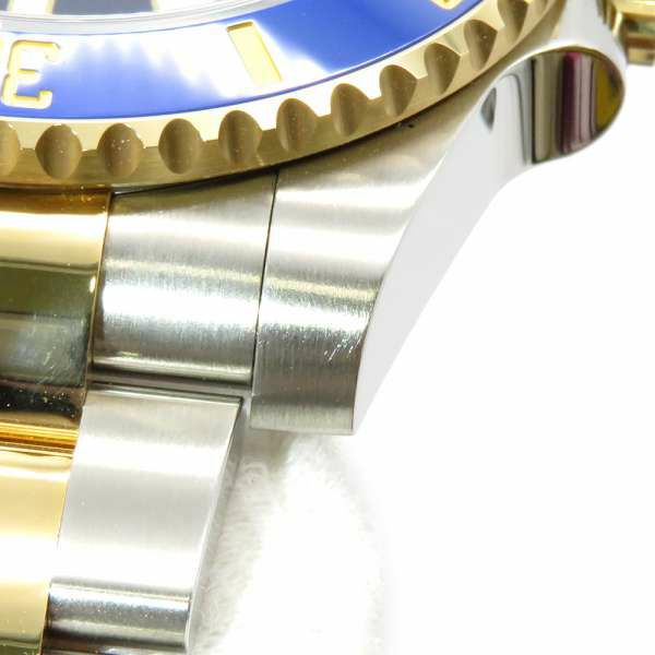 ロレックス サブマリーナ デイト コンビ SS/K18YGイエローゴールド ランダムシリアル ルーレット 116613LB ROLEX 腕時計 ウォッチ ブルー文字盤