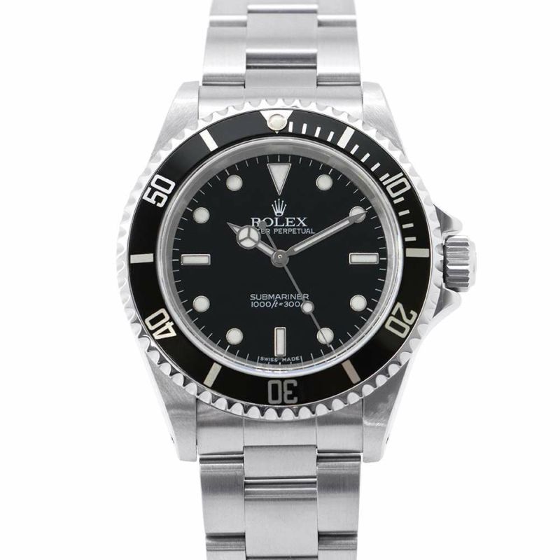 ロレックス サブマリーナ ノンデイト Z番 14060M ROLEX 腕時計 黒文字盤