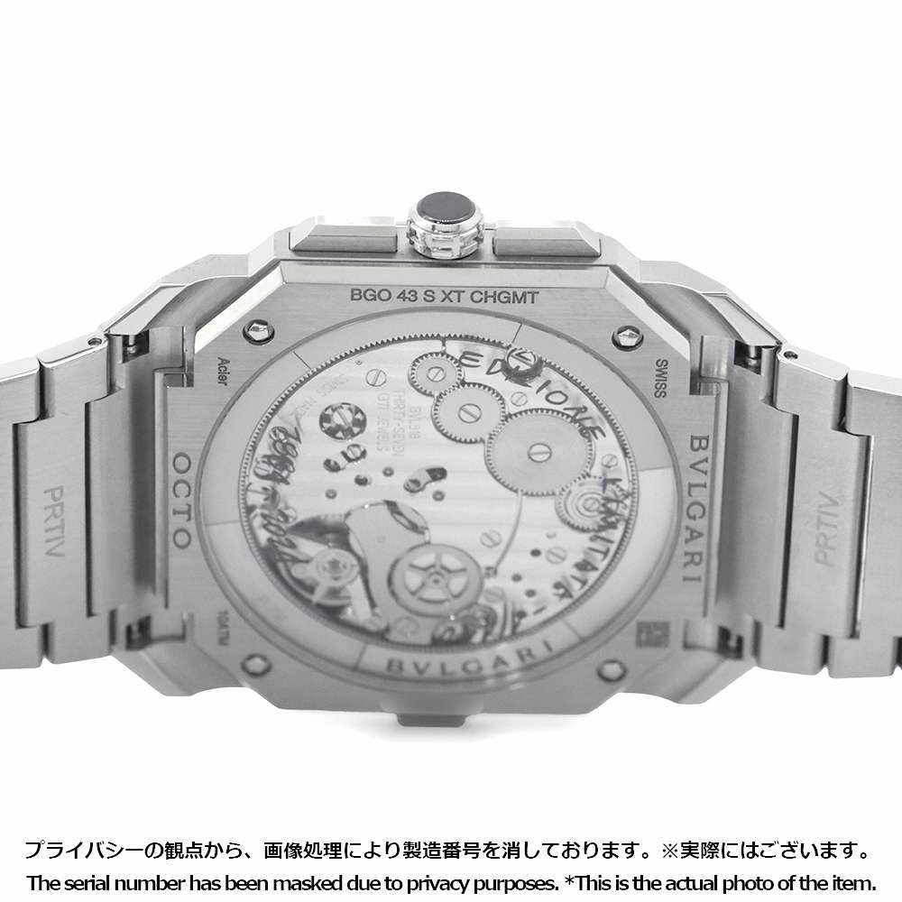ブルガリ オクト フィニッシモ ウォッチ 限定140本 104192 BVLGARI 腕時計 シルバー文字盤