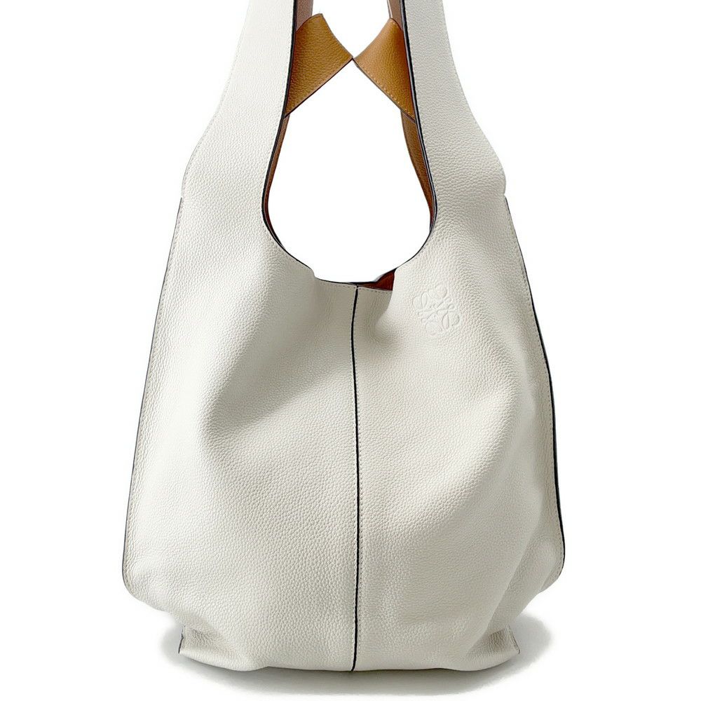ロエベ トートバッグ カラーブロック ホーボー レザー LOEWE ２way ハンドバッグ