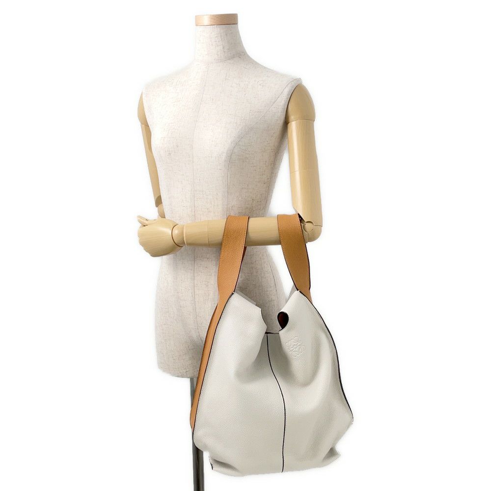 ロエベ トートバッグ カラーブロック ホーボー レザー LOEWE ２way ハンドバッグ