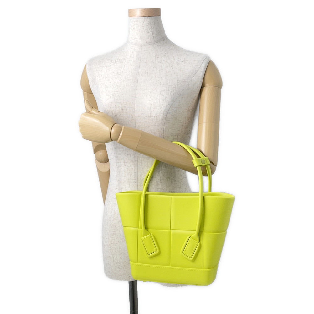 ボッテガヴェネタ ハンドバッグ アルコ トート ミニ ラバー BOTTEGA VENETA バッグ