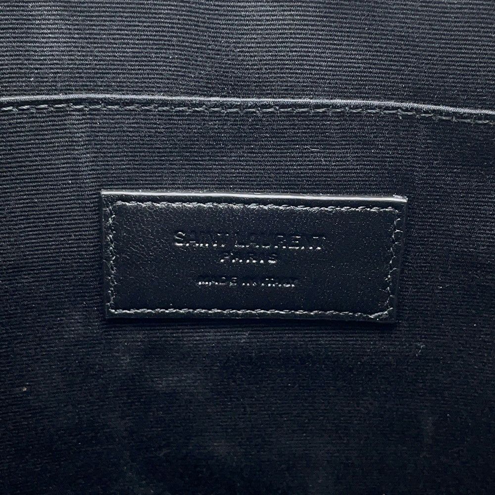 サンローランパリ クラッチバッグ ジップタブレットホルダー レザー 683865 SAINT LAURENT PARIS バッグ 黒