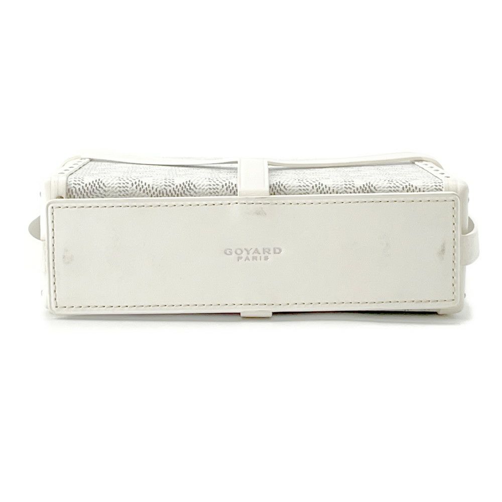 ゴヤール ショルダーバッグ ミノディエール PVC レザー MINA08PMLTY50CL50P GOYARD トランク 白