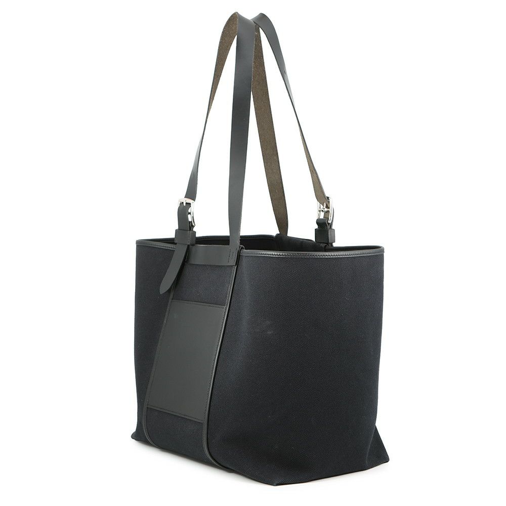 エルメス トートバッグ エトリヴィエール・ポケット ブラック/シルバー金具ヴァッシュハンター/スイフト/トワルゴエラン U刻印 黒