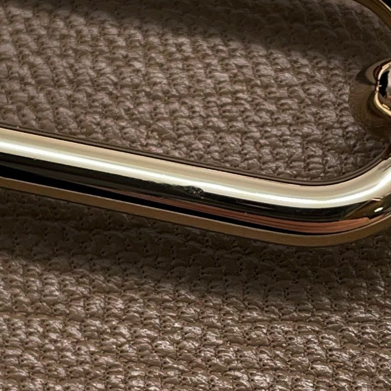 エルメス 財布 ロウリス ルリ エトゥープ/シャンパンゴールド金具 シェブルミゾル U刻印 HERMES 財布