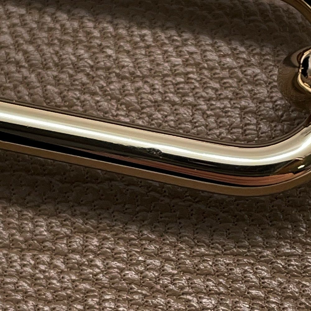 エルメス 財布 ロウリス ルリ エトゥープ/シャンパンゴールド金具 シェブルミゾル U刻印 HERMES 財布