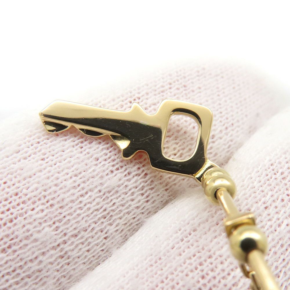 ルイヴィトン ピアス クレオール フープ 淡水パール K18YGイエローゴールド Q96000 真珠 LOUIS VUITTON