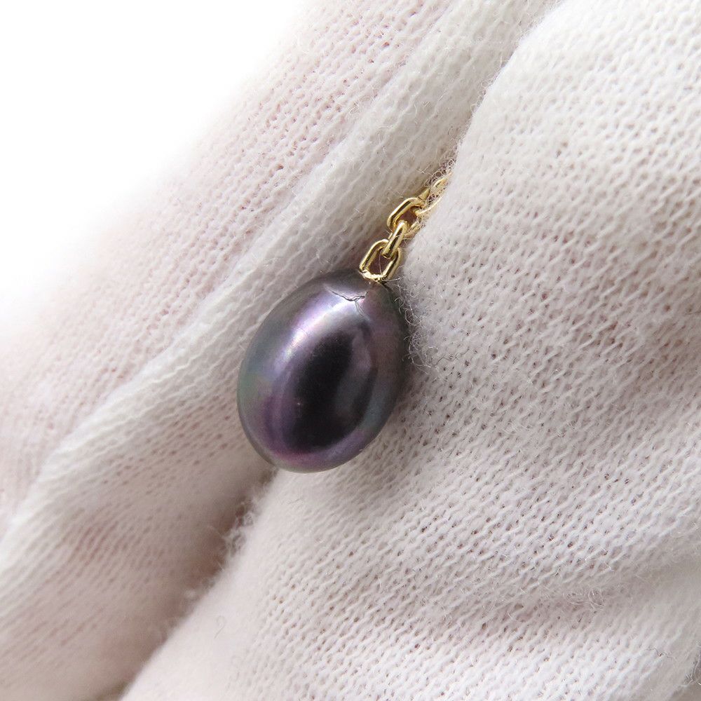 ルイヴィトン ピアス クレオール フープ 淡水パール K18YGイエローゴールド Q96000 真珠 LOUIS VUITTON