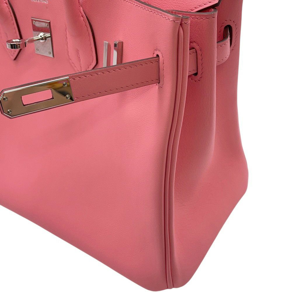 エルメス バーキン25 ローズアザレ/シルバー金具 スイフト Y刻印 HERMES Birkin ハンドバッグ
