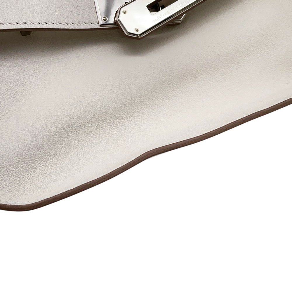 エルメス ジプシエール ミニ グリスペール/シルバー金具 スイフト K刻印 バンドリエール サングル コルダージュ