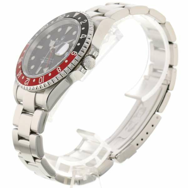 ロレックス GMTマスター2 デイト 黒黒ベゼル F番 16710 ROLEX 腕時計 ウォッチ 黒文字盤