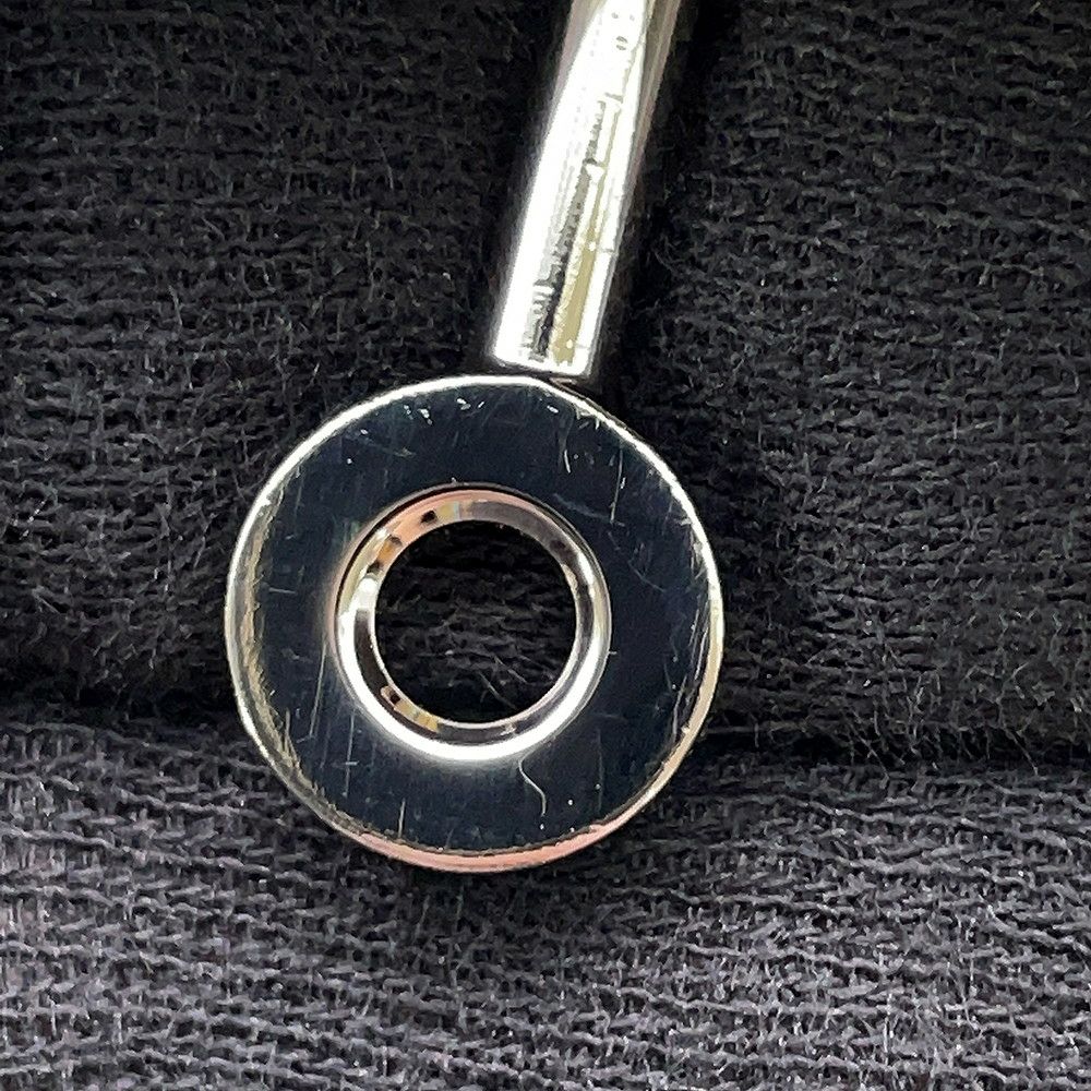 エルメス ケリーウォレット ロング トゥーゴー ブラック/シルバー金具 ボックスカーフ U刻印 HERMES 財布 黒