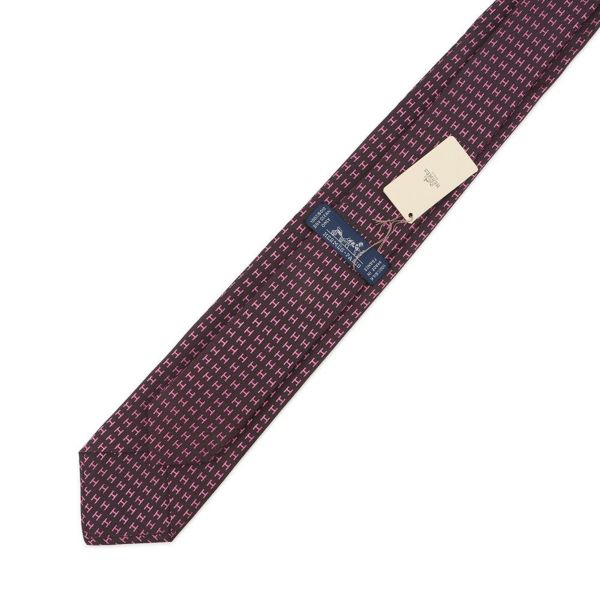 エルメス ネクタイ ファソネH シルクタイ HERMES メンズ