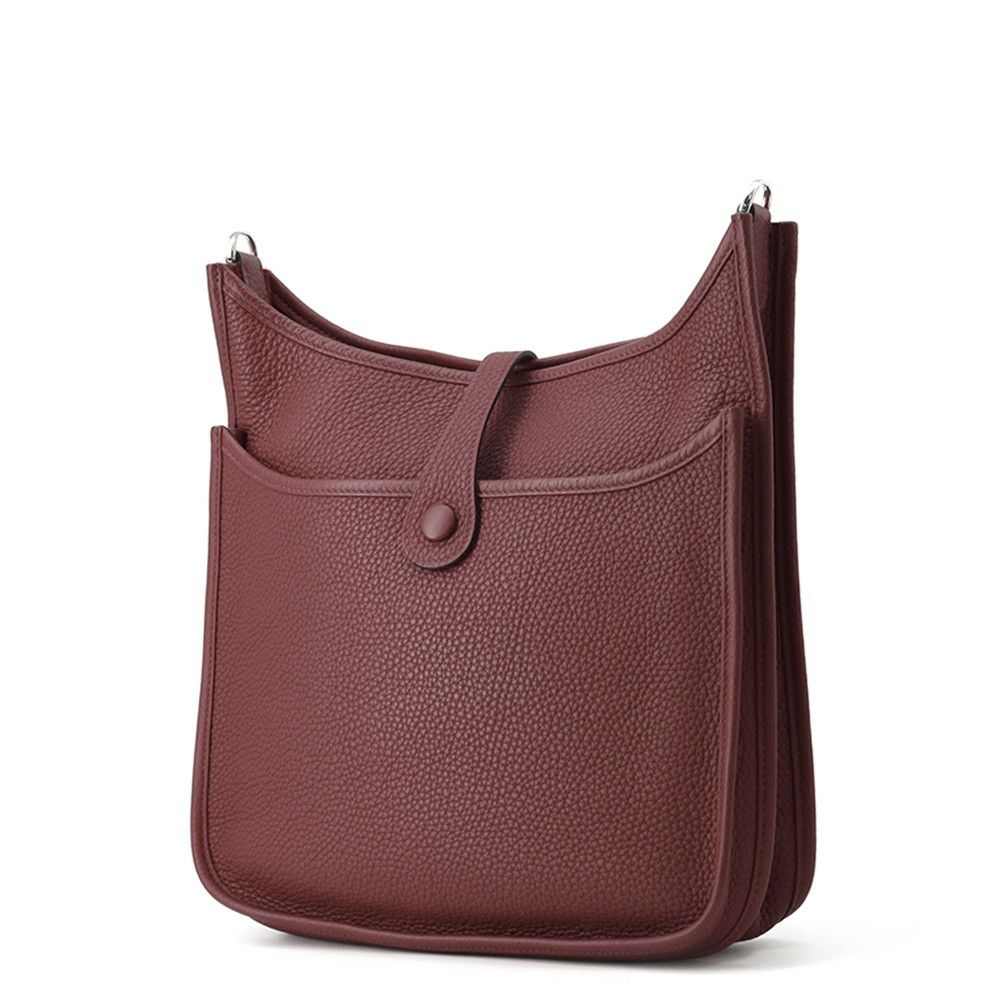 エルメス ショルダーバッグ エブリン3 PM ルージュアッシュ/シルバー金具 トリヨンクレマンス X刻印