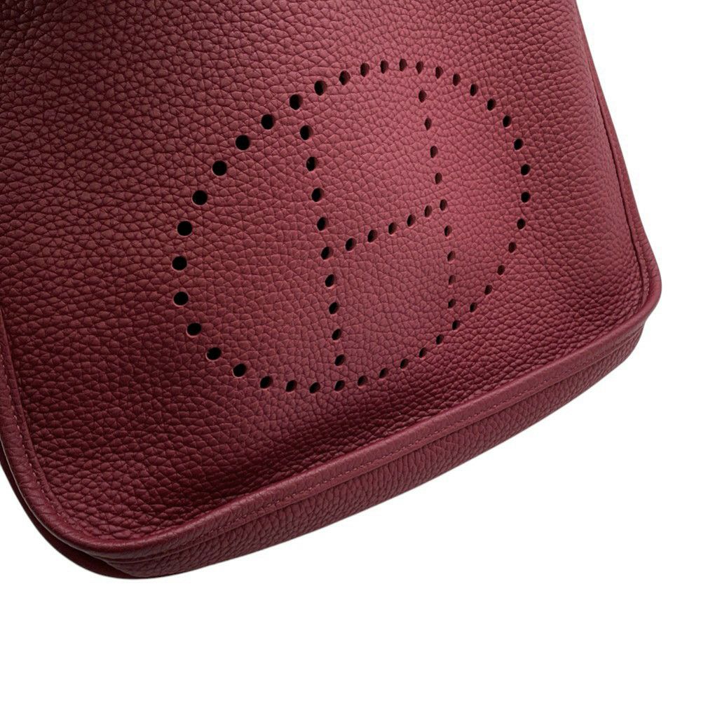 エルメス ショルダーバッグ エブリン3 PM ルージュアッシュ/シルバー金具 トリヨンクレマンス X刻印