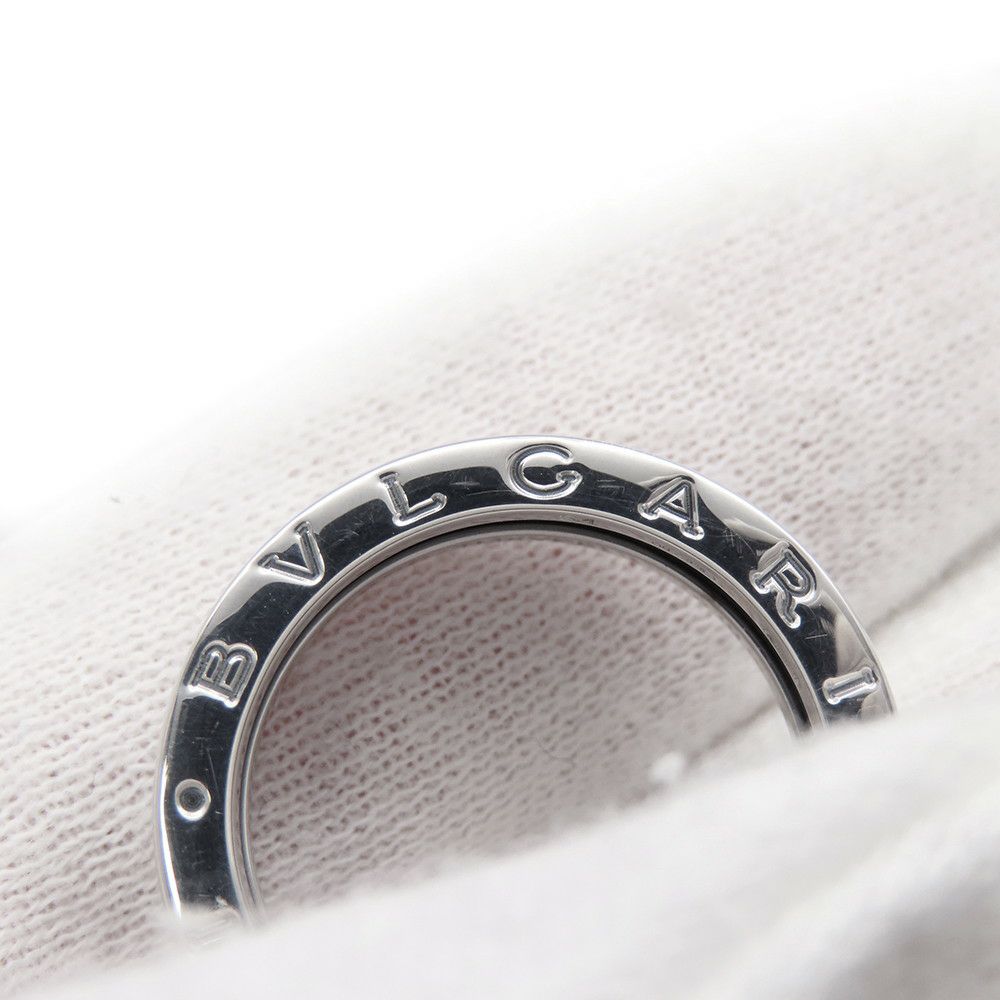 ブルガリ リング セーブ・ザ・チルドレン ビーゼロワン B-zero1 1バンド SV925/ブラックセラミック サイズ54 346099