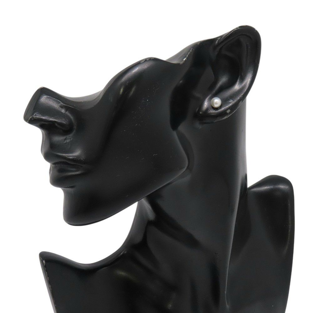 ミキモト ピアス パール チェーン アコヤ真珠 K18WGホワイトゴールド MIKIMOTO ジュエリー