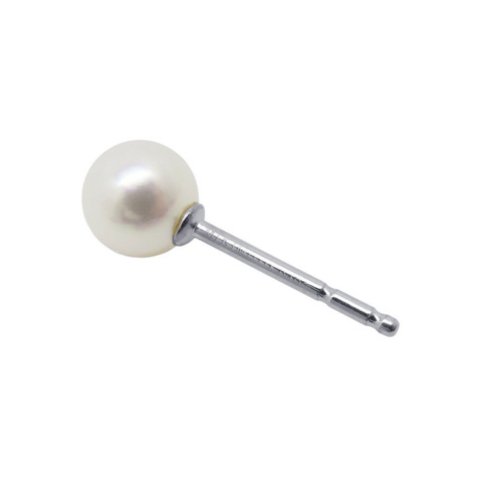 ミキモト ピアス パール チェーン アコヤ真珠 K18WGホワイトゴールド MIKIMOTO ジュエリー