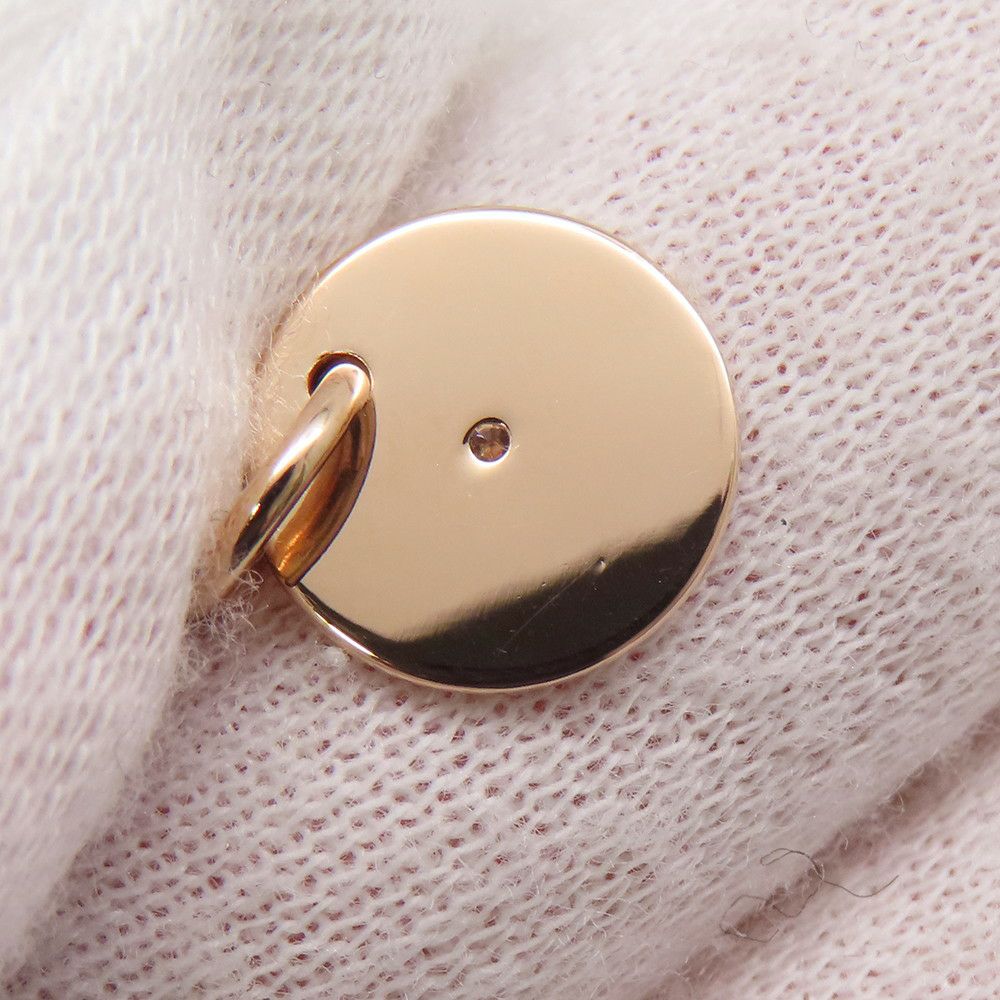 エルメス ピアス ガンバード クルー・ド・セル ピアス ダイヤモンド 計0.04ct K18PGピンクゴールド HERMES Ex-Libris Clou de Selle