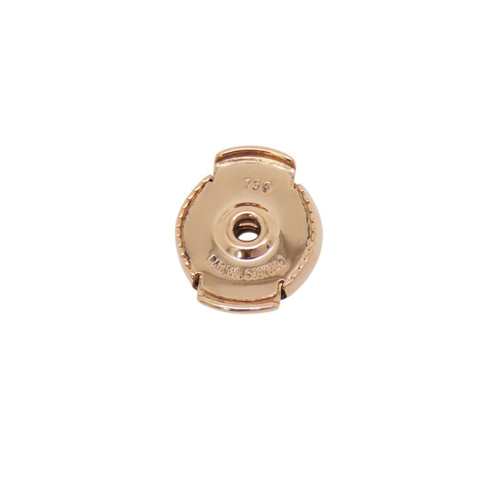 エルメス ピアス ガンバード クルー・ド・セル ピアス ダイヤモンド 計0.04ct K18PGピンクゴールド HERMES Ex-Libris Clou de Selle