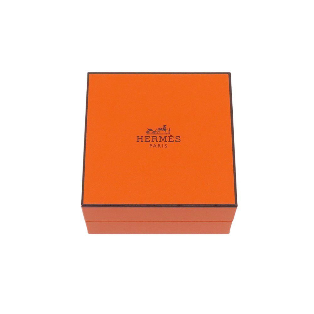 エルメス ピアス ガンバード クルー・ド・セル ピアス ダイヤモンド 計0.04ct K18PGピンクゴールド HERMES Ex-Libris Clou de Selle