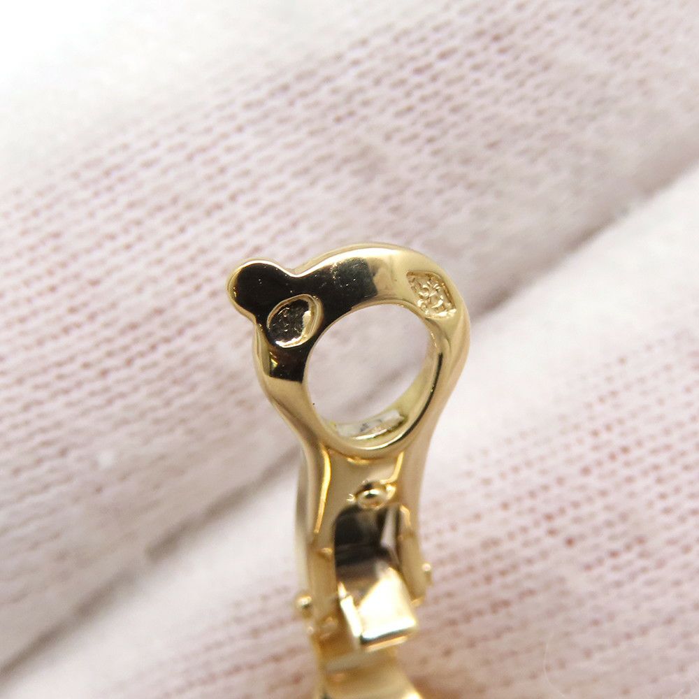 ヴァンクリーフ&アーペル ピアス ヴィンテージ アルハンブラ イヤリング マザーオブパール K18YGイエローゴールド VCARA44100