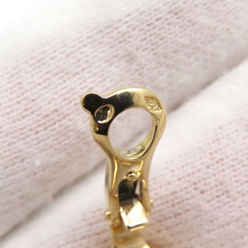 ヴァンクリーフ&アーペル ピアス ヴィンテージ アルハンブラ イヤリング マザーオブパール K18YGイエローゴールド VCARA44100