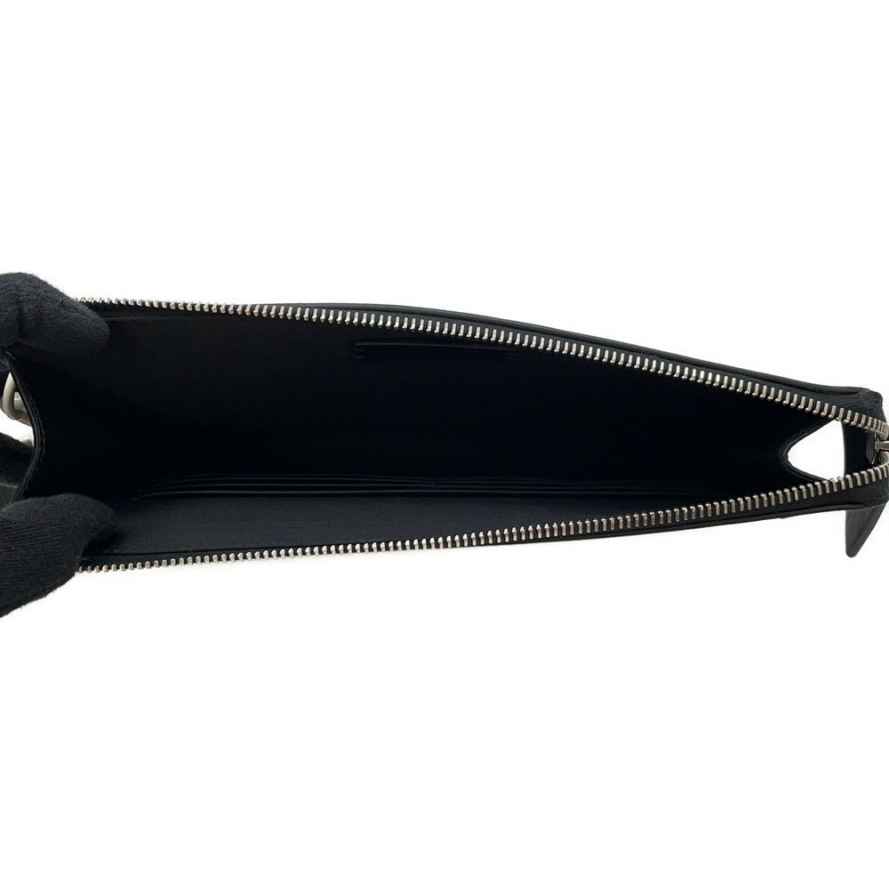 ヴァレンティノ・ガラヴァーニ クラッチバッグ Vスリング VALENTINO 黒