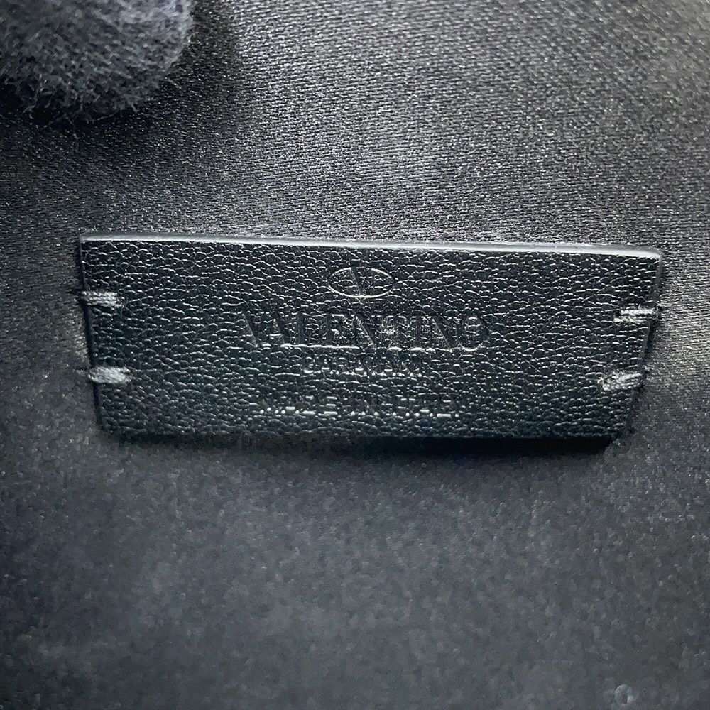 ヴァレンティノ・ガラヴァーニ クラッチバッグ Vスリング VALENTINO 黒