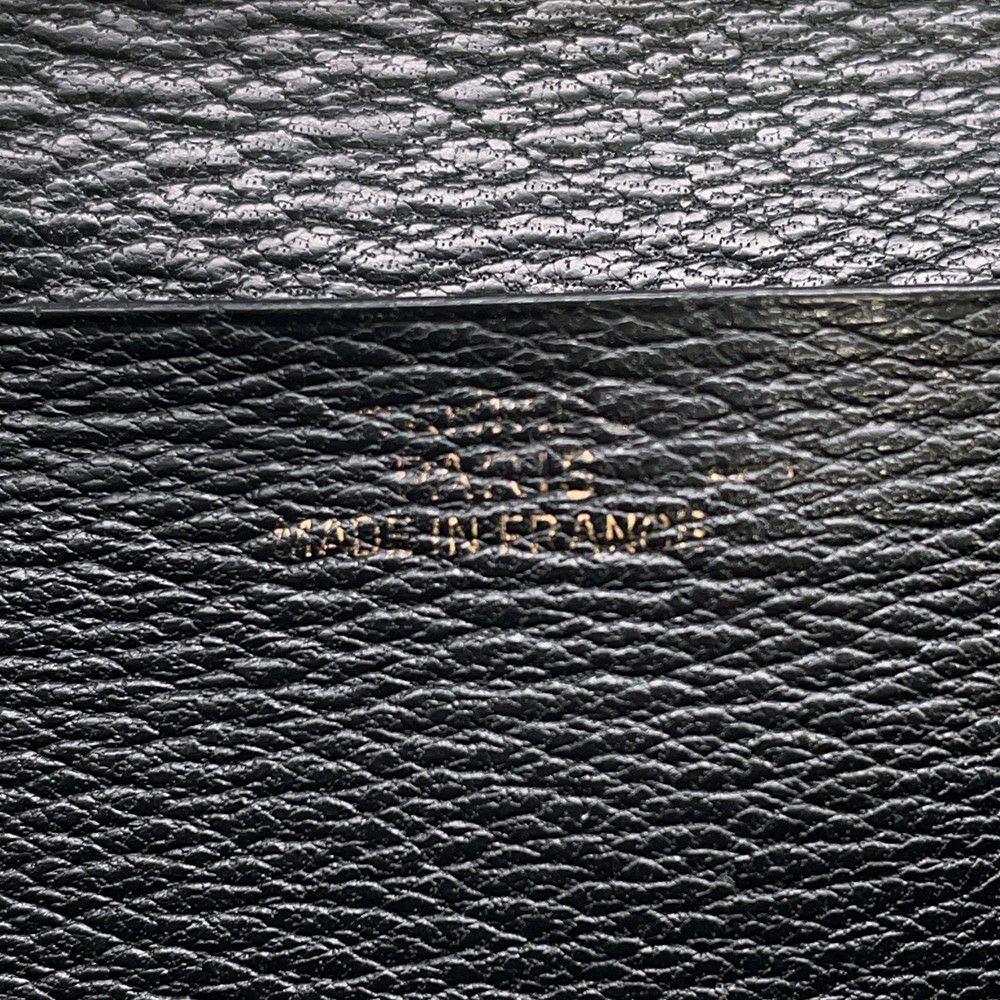 エルメス 長財布 ベアンクラシック ブラック/ゴールド金具 リザード □E刻印 HERMES 財布 黒