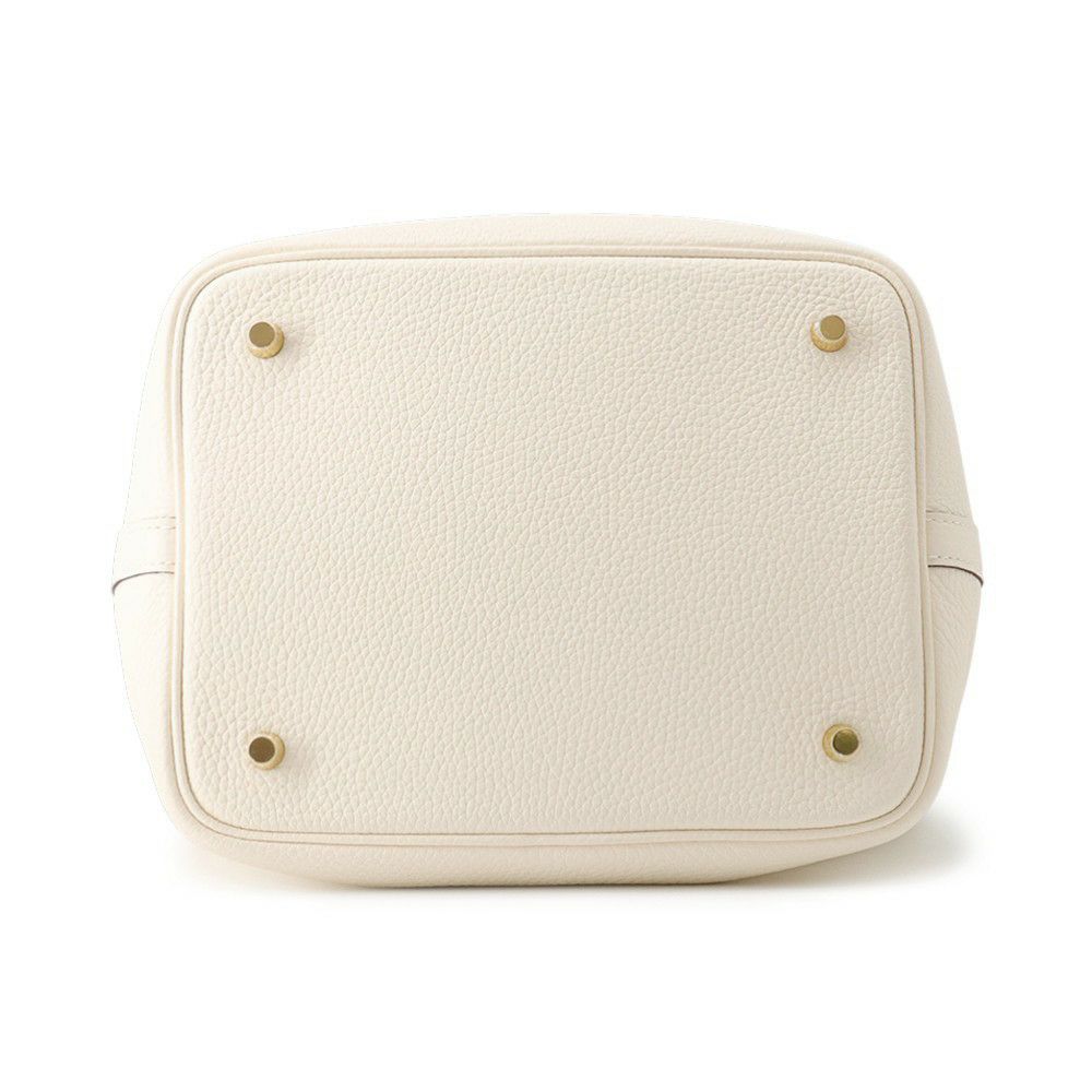 エルメス ハンドバッグ ピコタンロックMM ナタ/ゴールド金具 トリヨンクレマンス B刻印