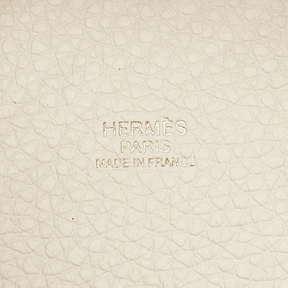 エルメス ハンドバッグ ピコタンロックMM ナタ/ゴールド金具 トリヨンクレマンス B刻印