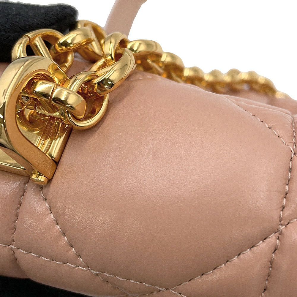 クリスチャン・ディオール チェーンショルダーバッグ カナージュ Caro カロ カーフレザー M9242UNGK Christian Dior