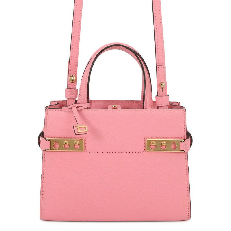 デルヴォー ハンドバッグ タンペート クラッシュ ジャンピングカーフレザー Delvaux デルボー 2way
