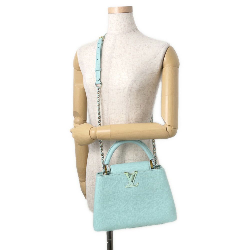 ルイヴィトン ハンドバッグ トリヨンレザー カプシーヌBB トパーズ  M22055 LOUIS VUITTON 2wayショルダーバッグ