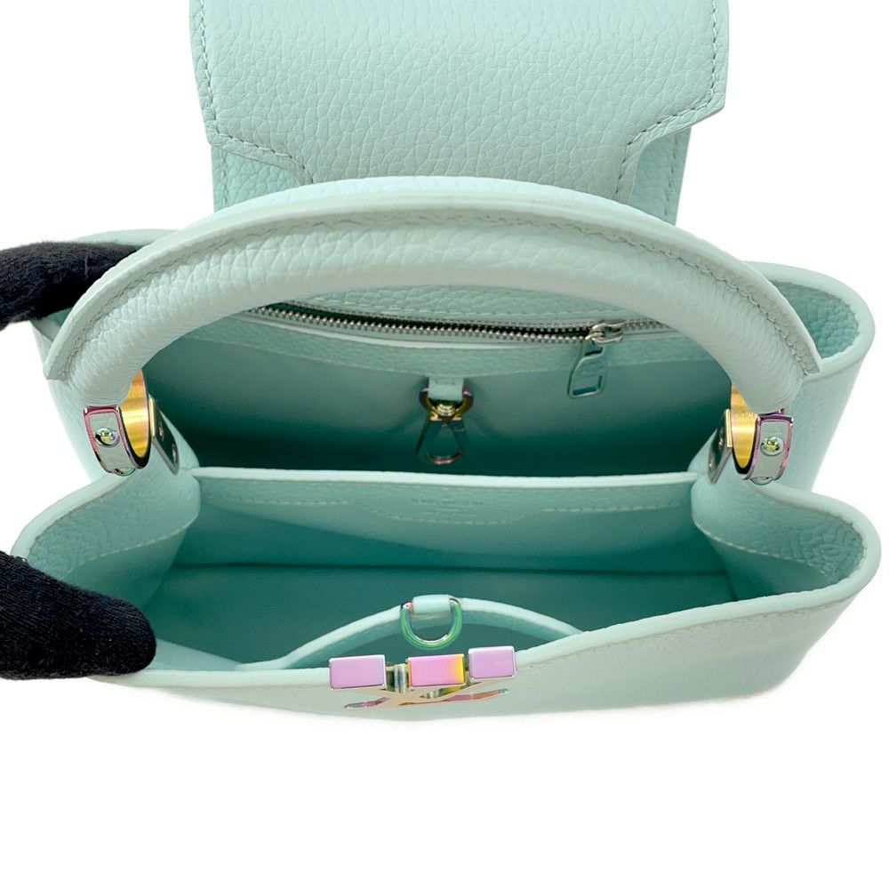 ルイヴィトン ハンドバッグ トリヨンレザー カプシーヌBB トパーズ  M22055 LOUIS VUITTON 2wayショルダーバッグ